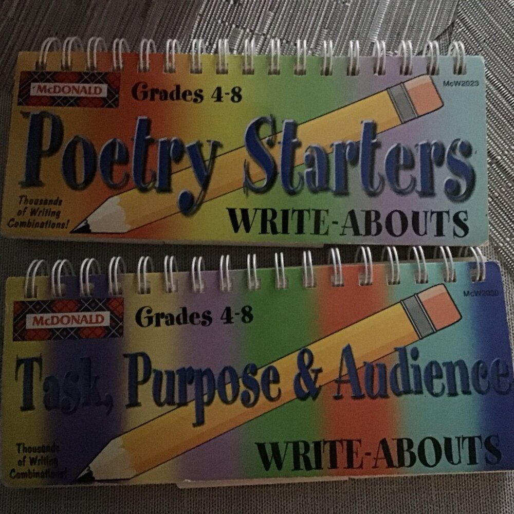 MCDonald Writing Co. Poetry Starters and Task, Purpose & Audience -Homeschooling